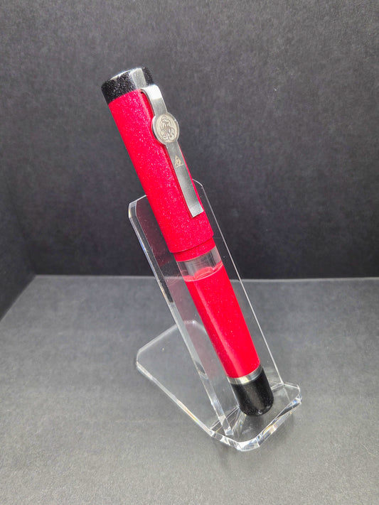 B46 - König - Candy Apple Red w/Black trim - Piston Filler