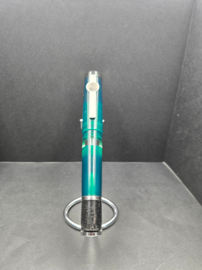 B46 - König - Translucent Forrest Green w/Black trim