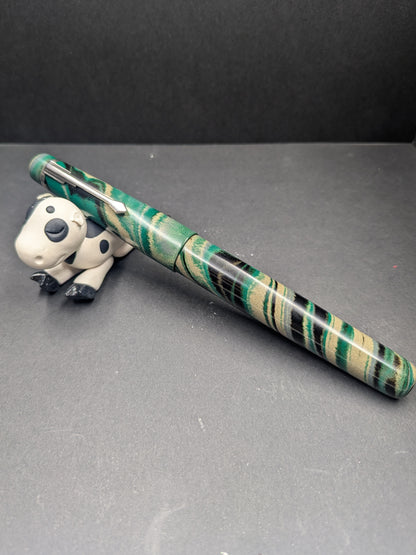 F24 - The Americana - Custom Nikko (teal, tan, grey, black) mottled