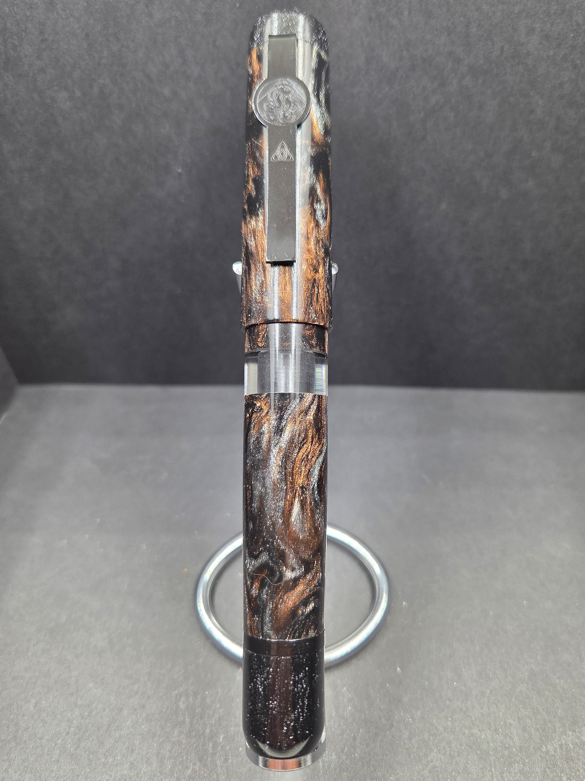 B46 - König - Heimdhall - Piston FIller (Black resin accents with Black metal accents)