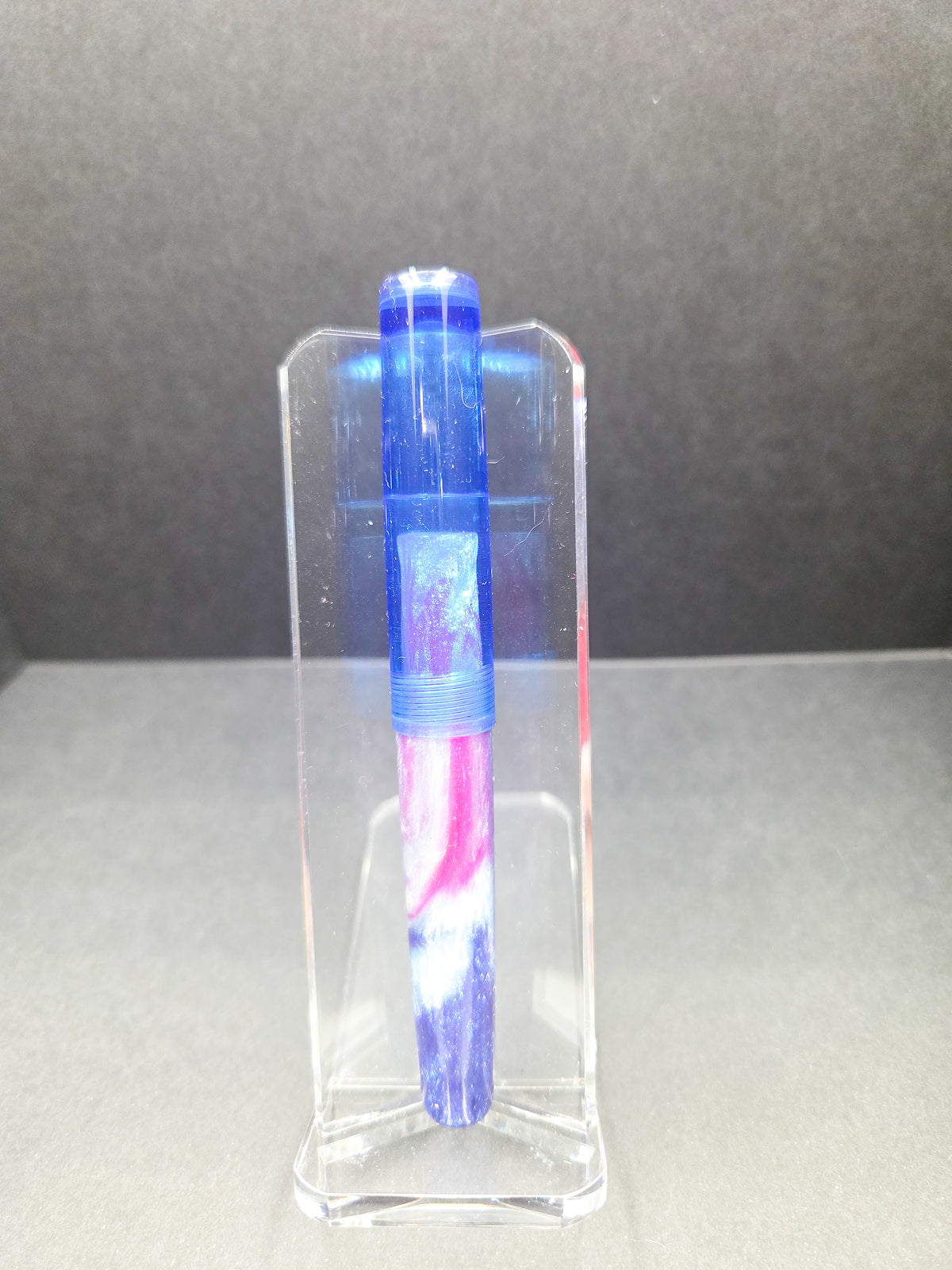 F14 - Taschenstift - SNR - Crayola Crayons - Transparent Blue Acrylic cap