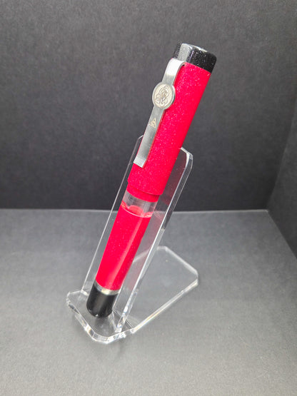 B46 - König - Candy Apple Red w/Black trim  - Piston Filler