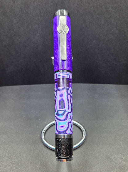 B46 - König - Violet Tendencies Crazy Fiber - Piston FIller (Purple/black accents)