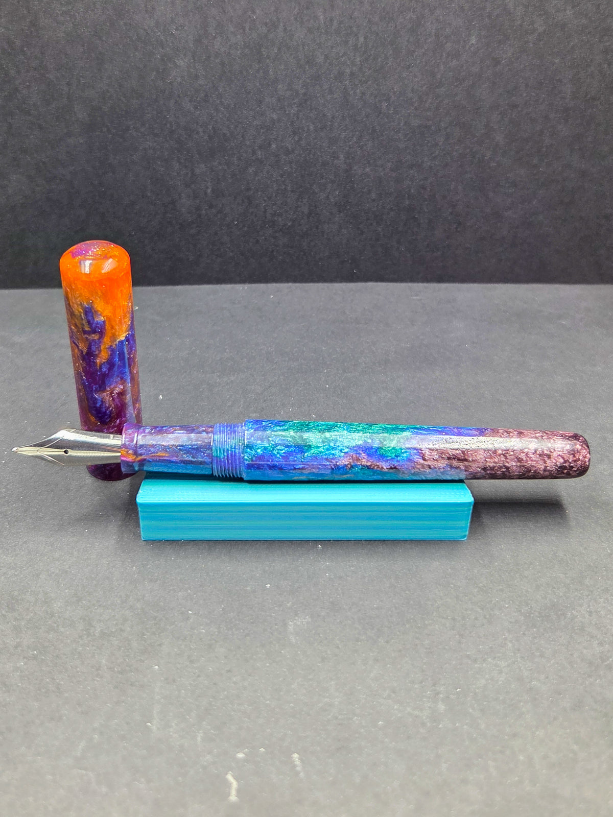 B14-  Erste - SNR - Orange, turquoise, purple