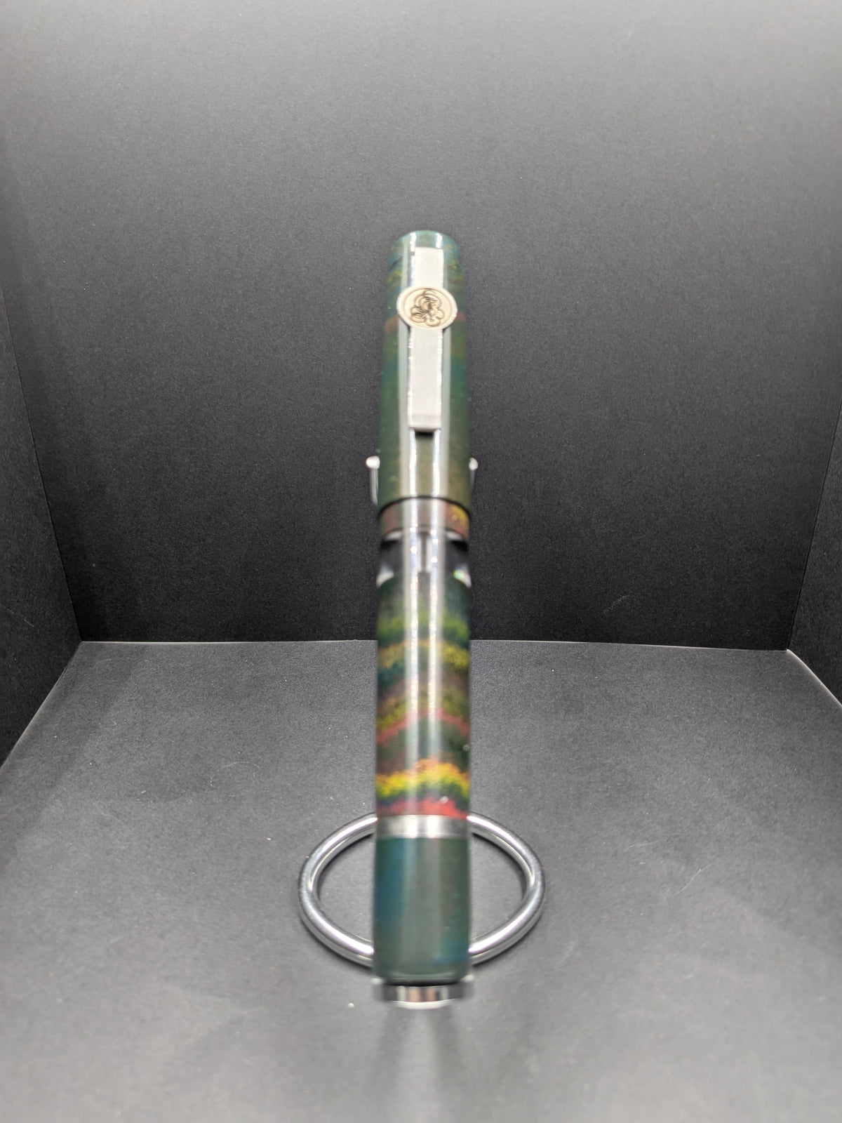 B46 - König 5 color mottle Ebonite Piston filler