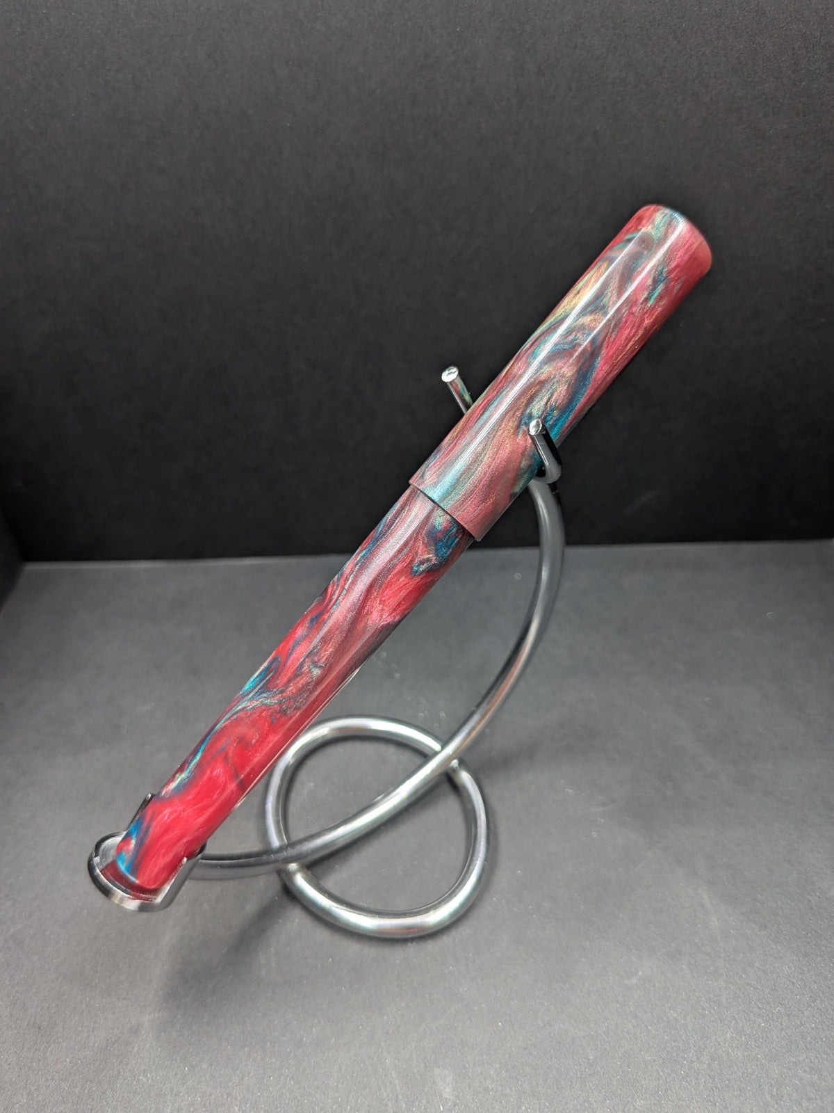 B24- Pink, turquoise, red