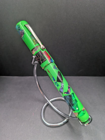 B36 - (Evancio) Neon Green Mosaic