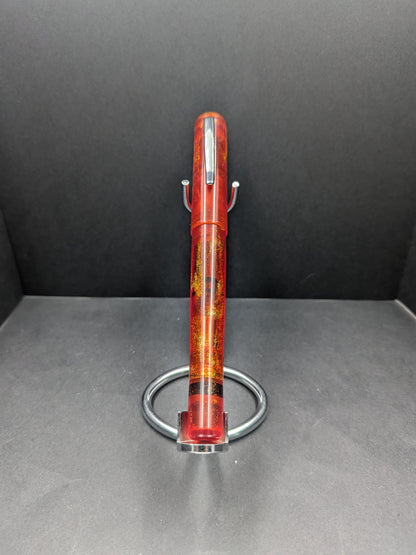 B24 - (Brooks)- Kolbenfüller - Fire Opal