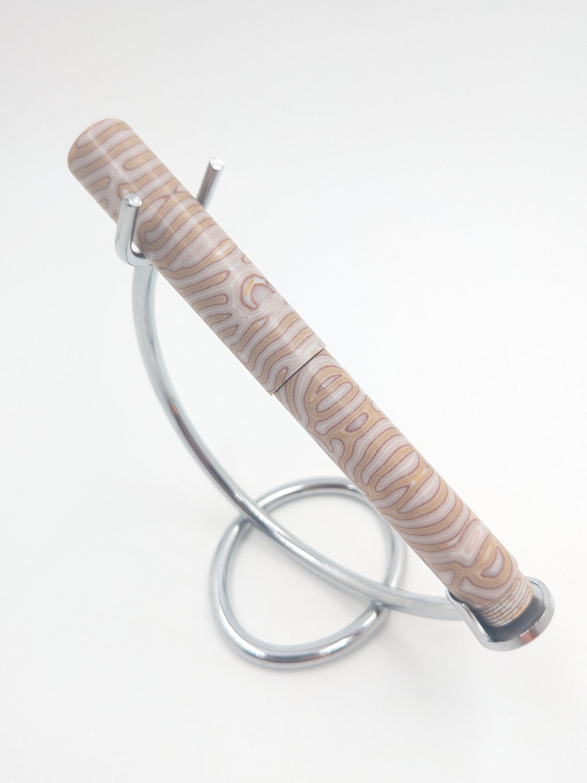 E14 - (CrazyFiber)- Taschenstift in Caramel Late Black Chrome Section