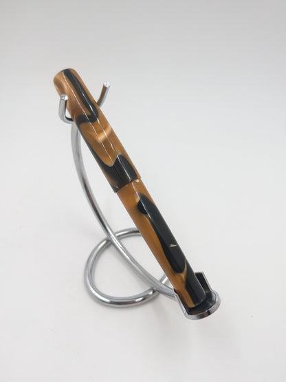 F14 - Taschenstift - Bexley material - Black and Gold