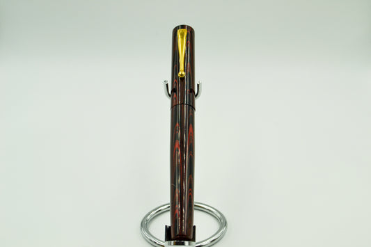 M615C - Black-Red Ebonite - JOWO 1.5 Nib