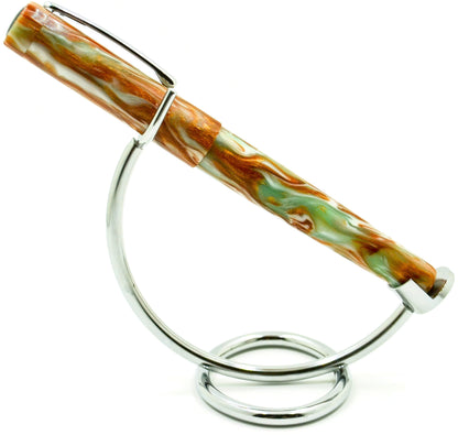 B24 - "Melted Ice cream" Diamond Cast Chrome Clip
