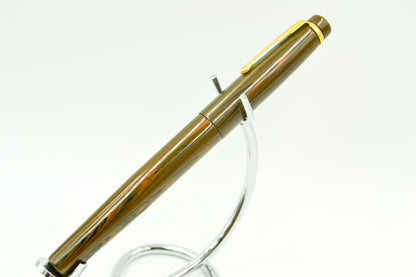 M613C - Americana Slim Beige-Red Ebonite - JOWO 1.5 Nib