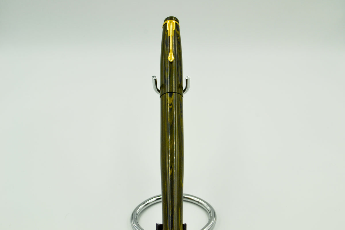 M615C - Americana Black-Yellow - JOWO 18K Gold Medium Nib