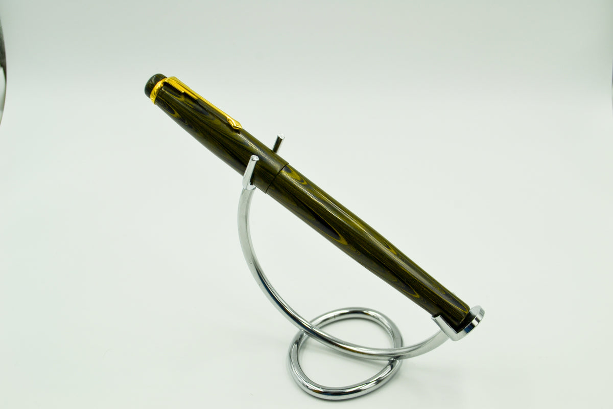 M615C - Americana Black-Yellow - JOWO 18K Gold Medium Nib